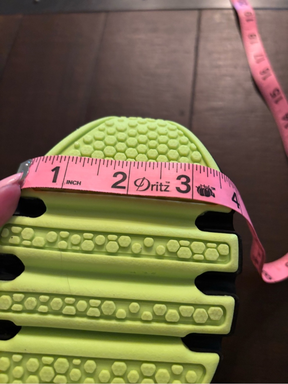 Just So So Neon Yellow Women's Blade Athletic Running Sneakers - Picture 7 of 7